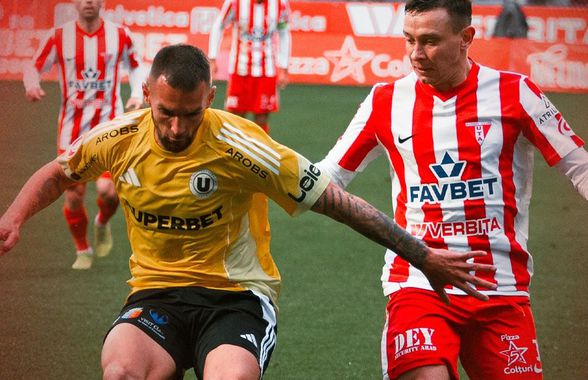UTA Arad cedează clar cu U Cluj, într-un duel critic pentru play-off » Cum arată clasamentul