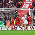 Murillo a deschis scorul cu un gol controversat în Liverpool - Nottingham Forest/ foto Imago Images