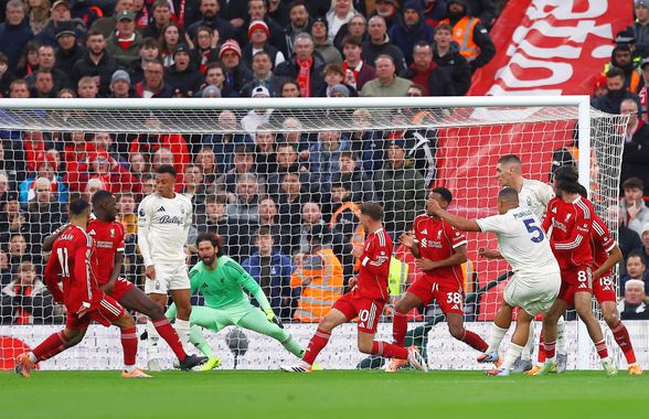 Minute de foc pe Anfield, încă un scandal în Premier League » Două faze controversate în Liverpool - Forest