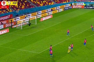 Târnovanu, învins cu un șut de la 30 de metri » Cum a fost păcălit portarul campioanei FCSB