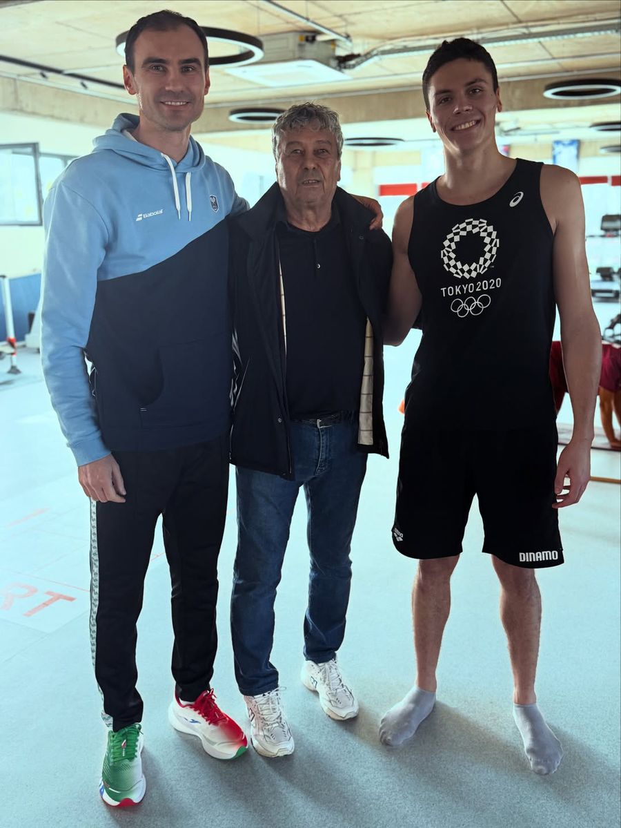 Mircea Lucescu i-a „întrerupt” antrenamentul lui David Popovici » Cum a fost posibil