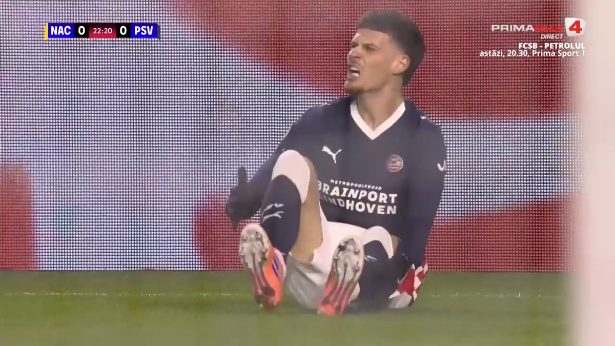 Dennis Man, în NAC Breda - PSV