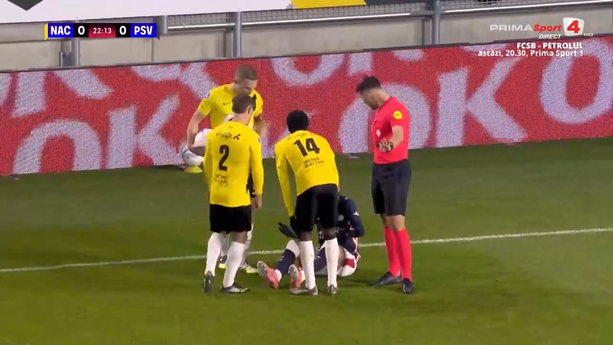Cu Dennis Man pe teren 70 de minute, PSV a obținut o victorie scurtă cu NAC Breda