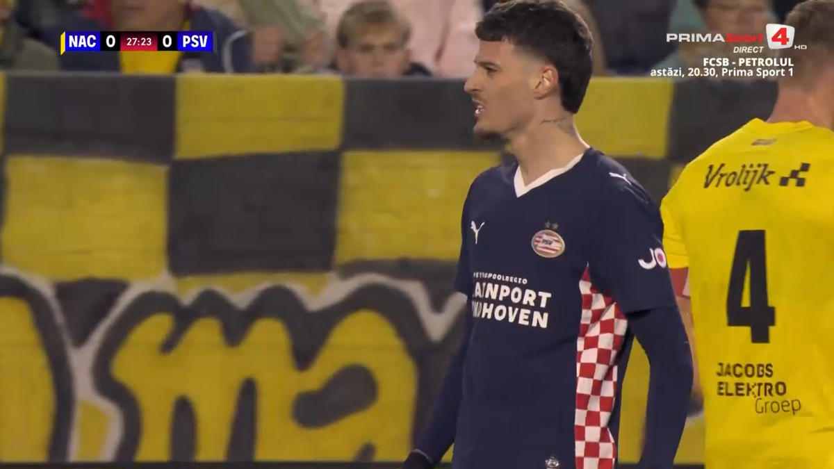 Dennis Man, în NAC Breda - PSV