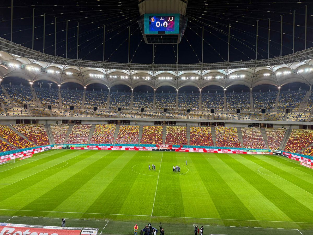 FCSB - Petrolul, imagini înainte de meci de la Arena Națională