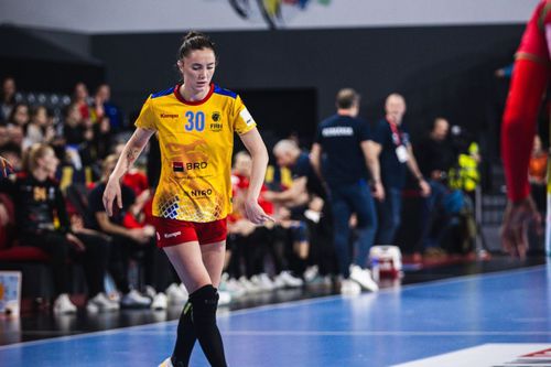 Sonia Seraficeanu, una din liderele naționalei/Foto: Facebook (Handbal - Gloria Bistrița)