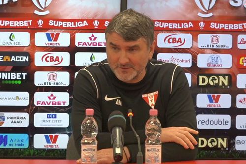 Adrian Mihalcea, antrenorul celor de la UTA Arad
