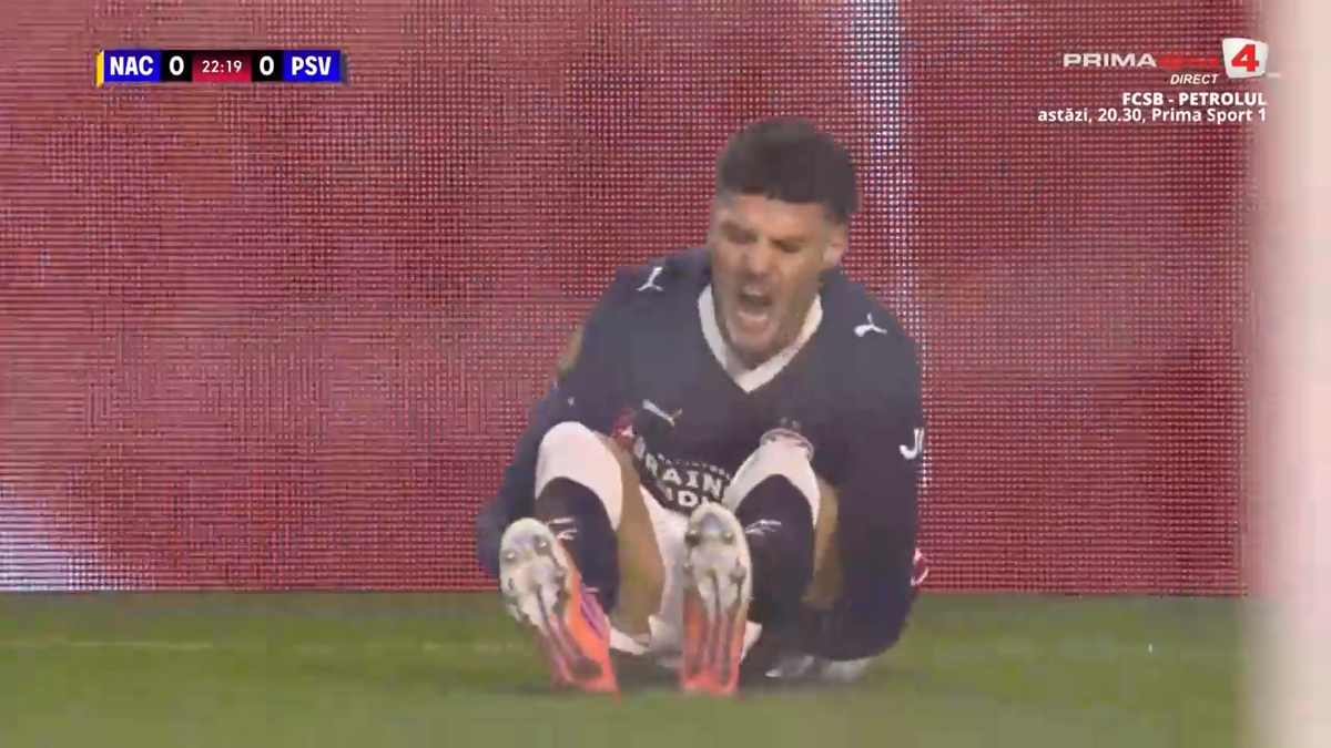 Cu Dennis Man pe teren 70 de minute, PSV a obținut o victorie scurtă cu NAC Breda