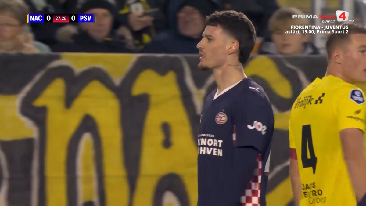 Cu Dennis Man pe teren 70 de minute, PSV a obținut o victorie scurtă cu NAC Breda