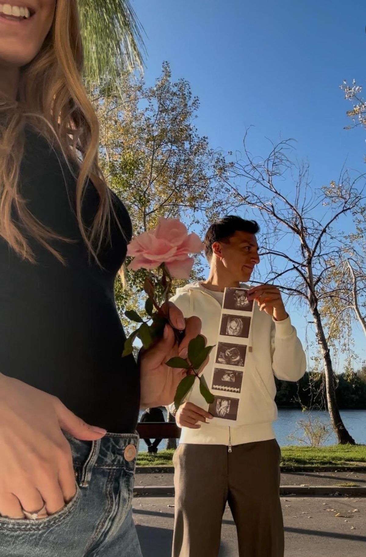 Risto Radunovic va avea o fetiță