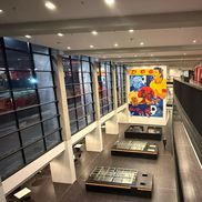 Muralul cu Gică Hagi de la Arena Națională