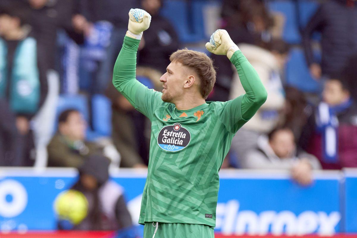 Ionuț Radu, meci fără gol primit la Celta Vigo