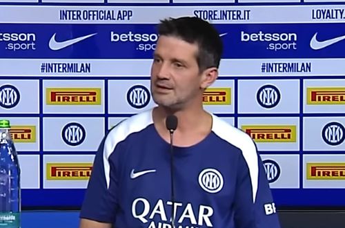 Cristi Chivu, la conferința de presă