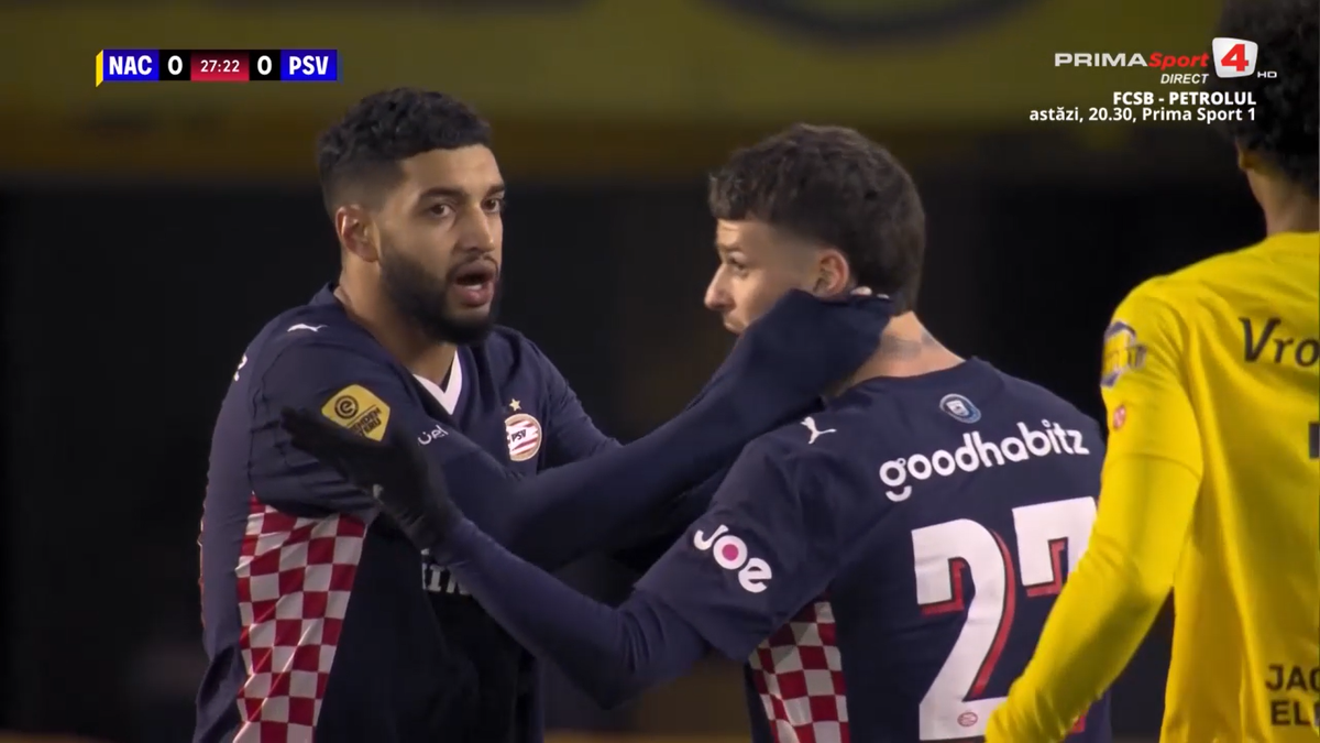 Dennis Man, în NAC Breda - PSV