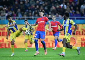 FCSB - Petrolul 1-1 » Olaru șutează spectaculos, dar lovește bara
