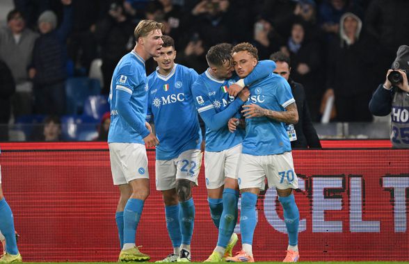 Napoli e noul lider din Serie A! Presiune pe Interul lui Chivu