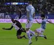 FOTO Intrare horror în Juventus - Lazio! Putea să îi rupă piciorul, dar arbitrul nu a dat nici măcar fault
