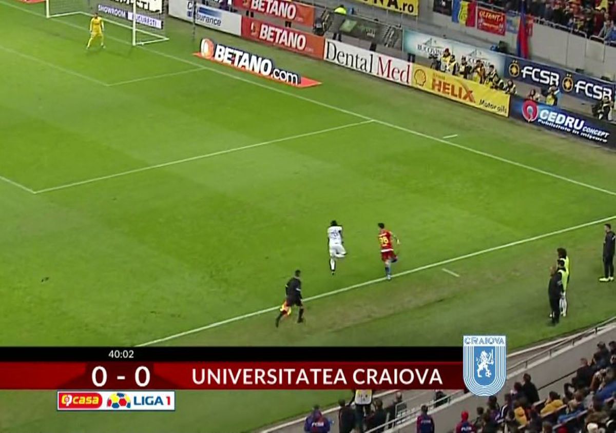 FCSB - CRAIOVA 2-0 // FOTO S-au distrat cu apărarea lui Pițurcă! 3 faze de generic în decurs de 5 minute: Florinel Coman i-a încheiat cariera lui Vlădoiu :)