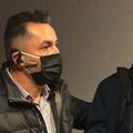 Pablo Cortacero, alături de bodyguard-ul care ar fi agresat suporterul din DDB