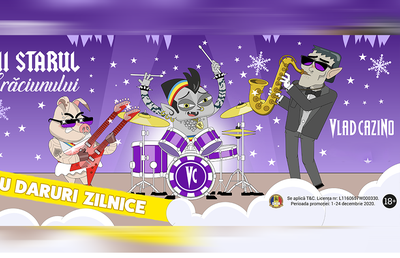 Distracția și ofertele continuă la Vlad Cazino până la finalul anului