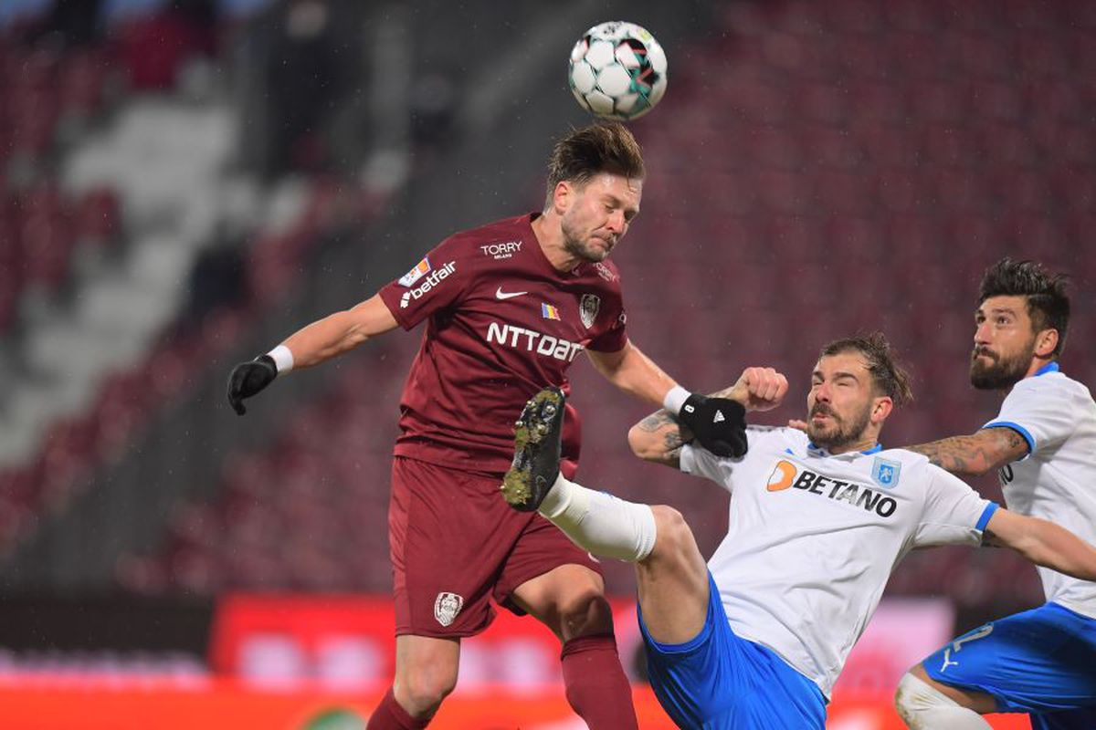 CFR Cluj - Craiova 0-0. VIDEO FCSB profită de un derby anost! Clasamentul la final de 2020