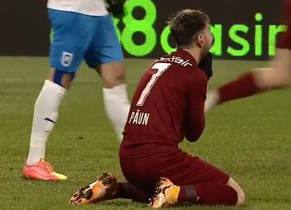 CFR Cluj - CS Universitatea Craiova, dinamitat în ultimele 5 minute: două faze la limită » Ce spune Crăciunescu: „Suntem în epoca de piatră”