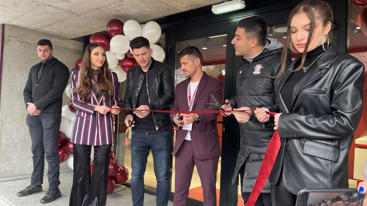 Rapid a inaugurat magazinul de la stadionul Giulești