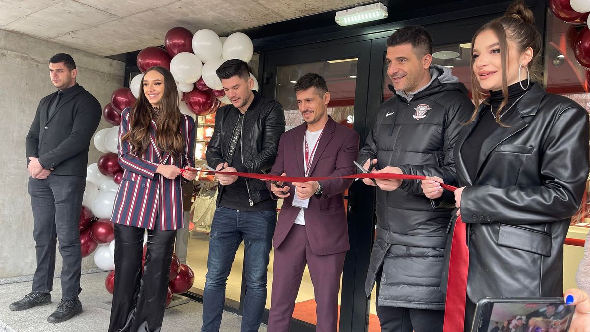Rapid a inaugurat magazinul de la stadionul Giulești