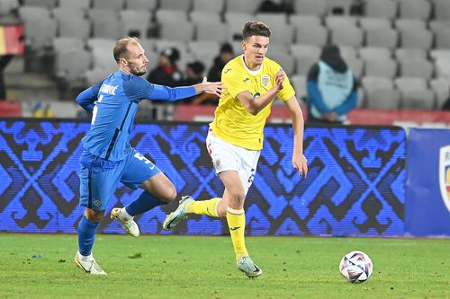 Daniel Boloca a jucat doar 6 minute, în finalul amicalului cu Slovenia (1-2)
