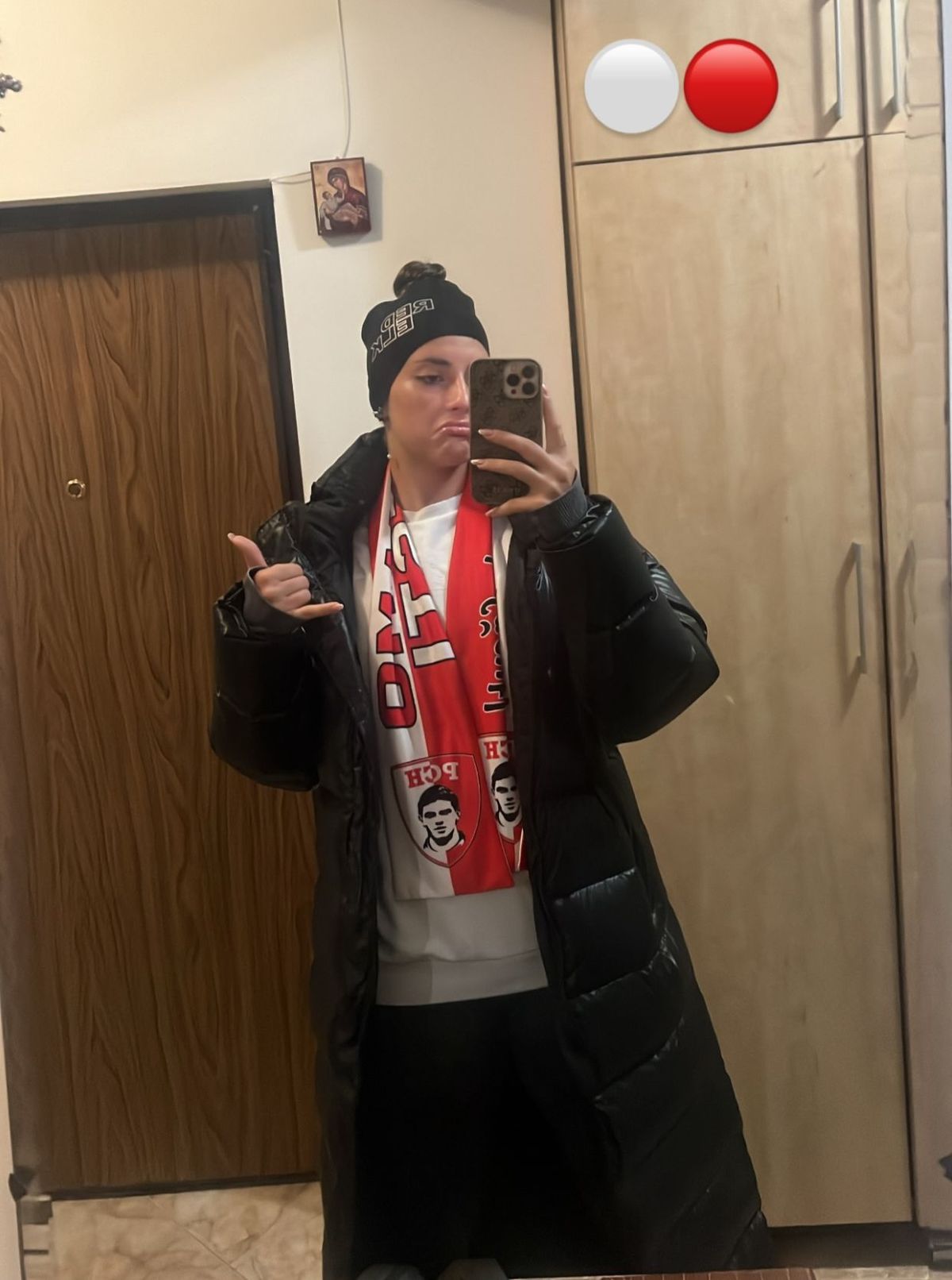 Andreea Prisăcariu, „sub acoperire” la meciul Dinamo - FC Voluntari, de pe „Arcul de Triumf”