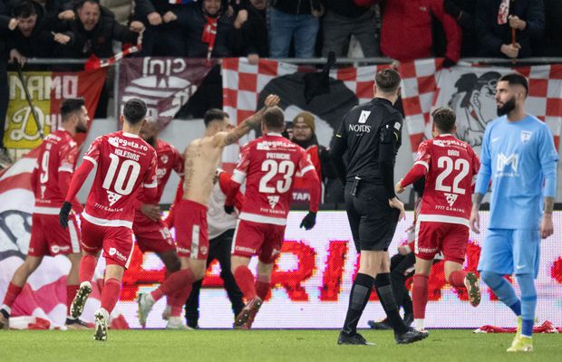 Moș Crăciun e „câine”! Dinamo o învinge în prelungiri pe Voluntari și continuă să viseze » Clasamentul la final de 2023