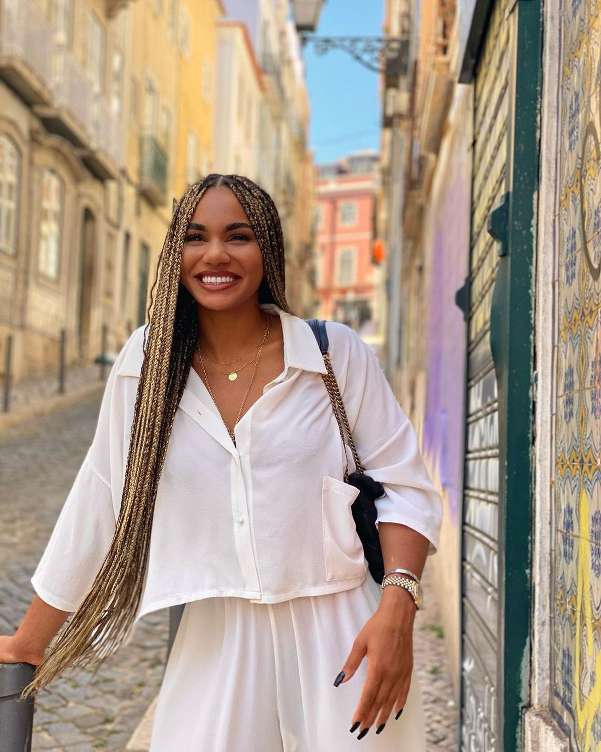 Elizabeth Omoregie a ales să-și petreacă vacanța în unul dintre cele mai celebre locuri de pe Terra