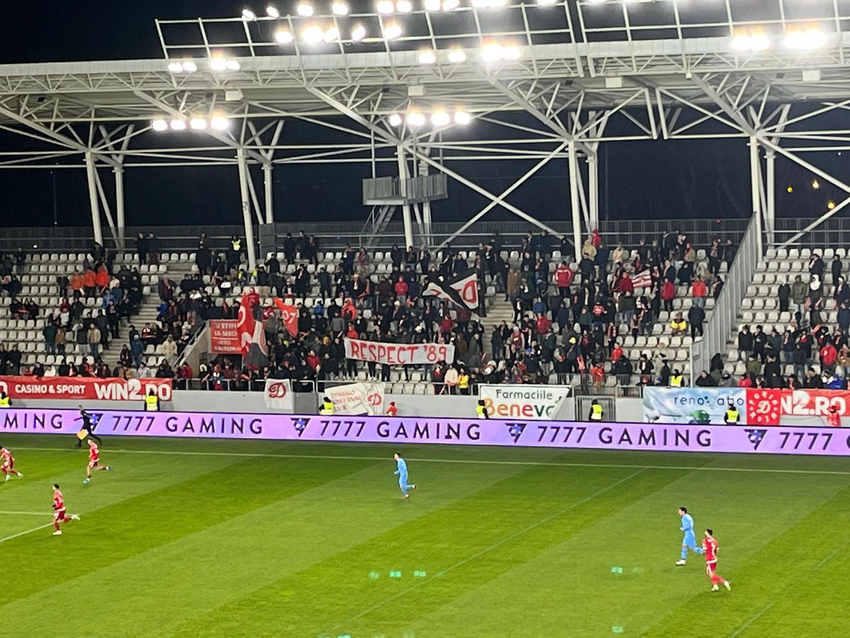 Dinamo - FC Voluntari, 22 decembrie 2023
