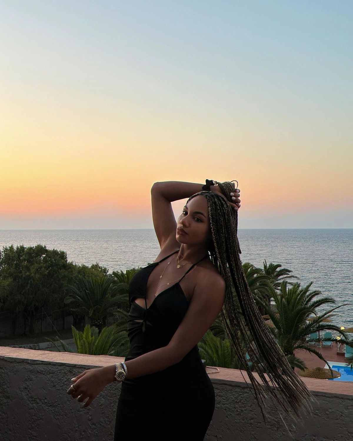 Elizabeth Omoregie a ales să-și petreacă vacanța în unul dintre cele mai celebre locuri de pe Terra