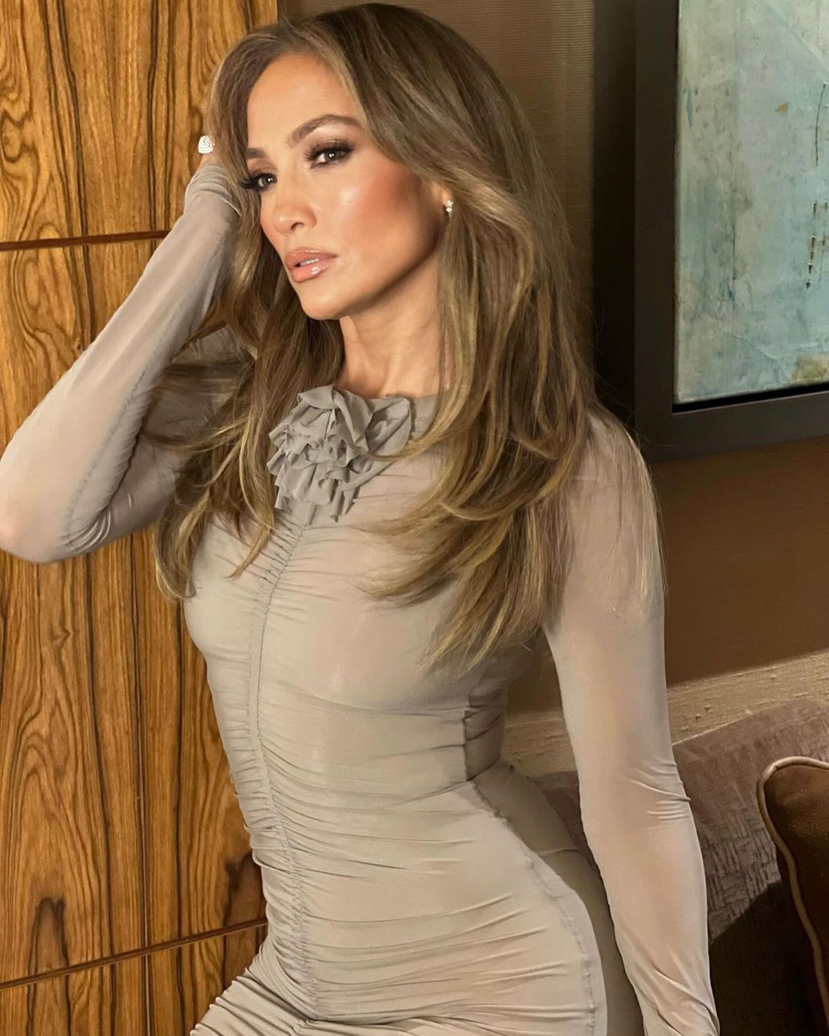 Jennifer Lopez, în rochia purtată de Iga Swiatek la Turneul Campioanelor: „ajustările” care au ajutat-o să dea lovitura