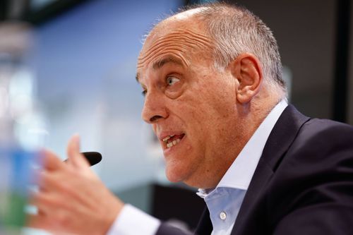 Javier Tebas, președintele ligii profesioniste spaniole, este un înverșunat adversar al lui Real Madrid / Foto: Imago