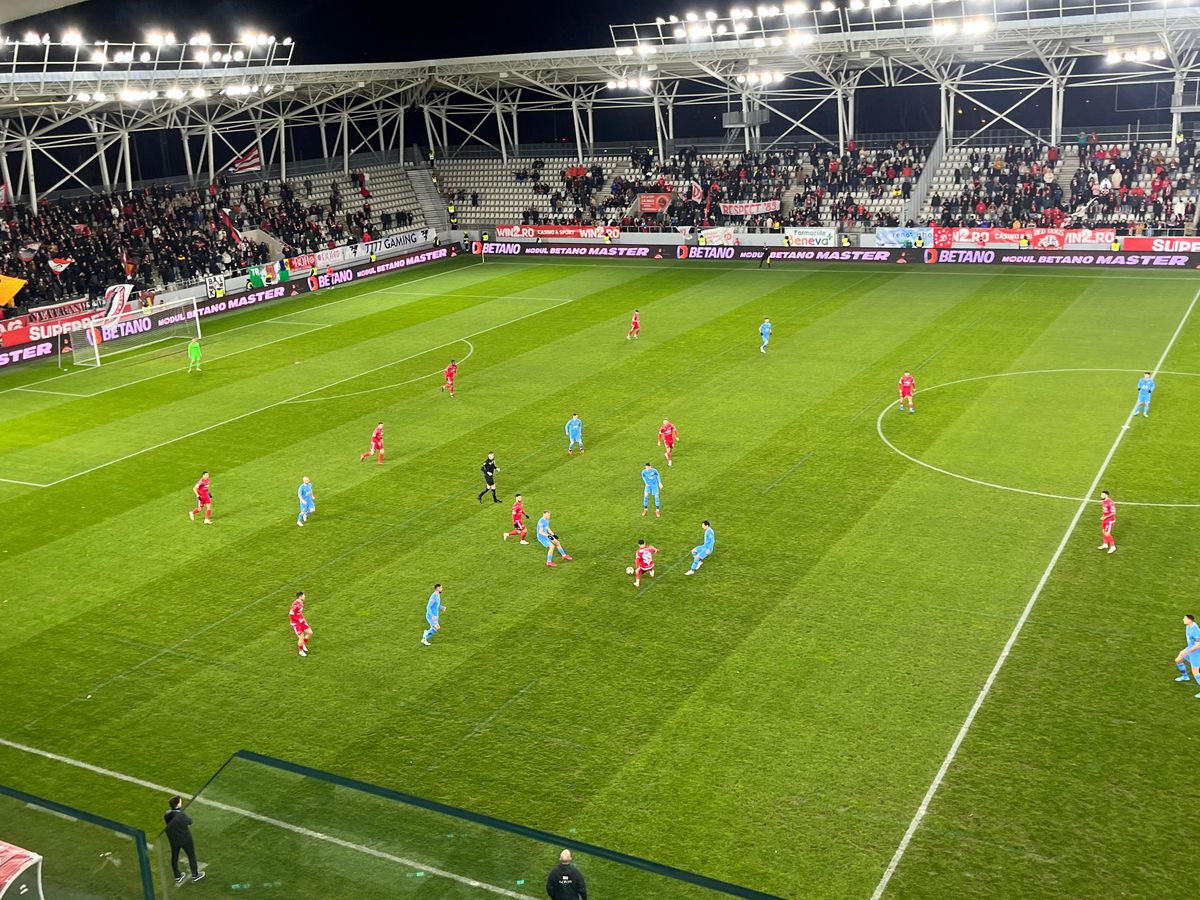 Dinamo - FC Voluntari, 22 decembrie 2023