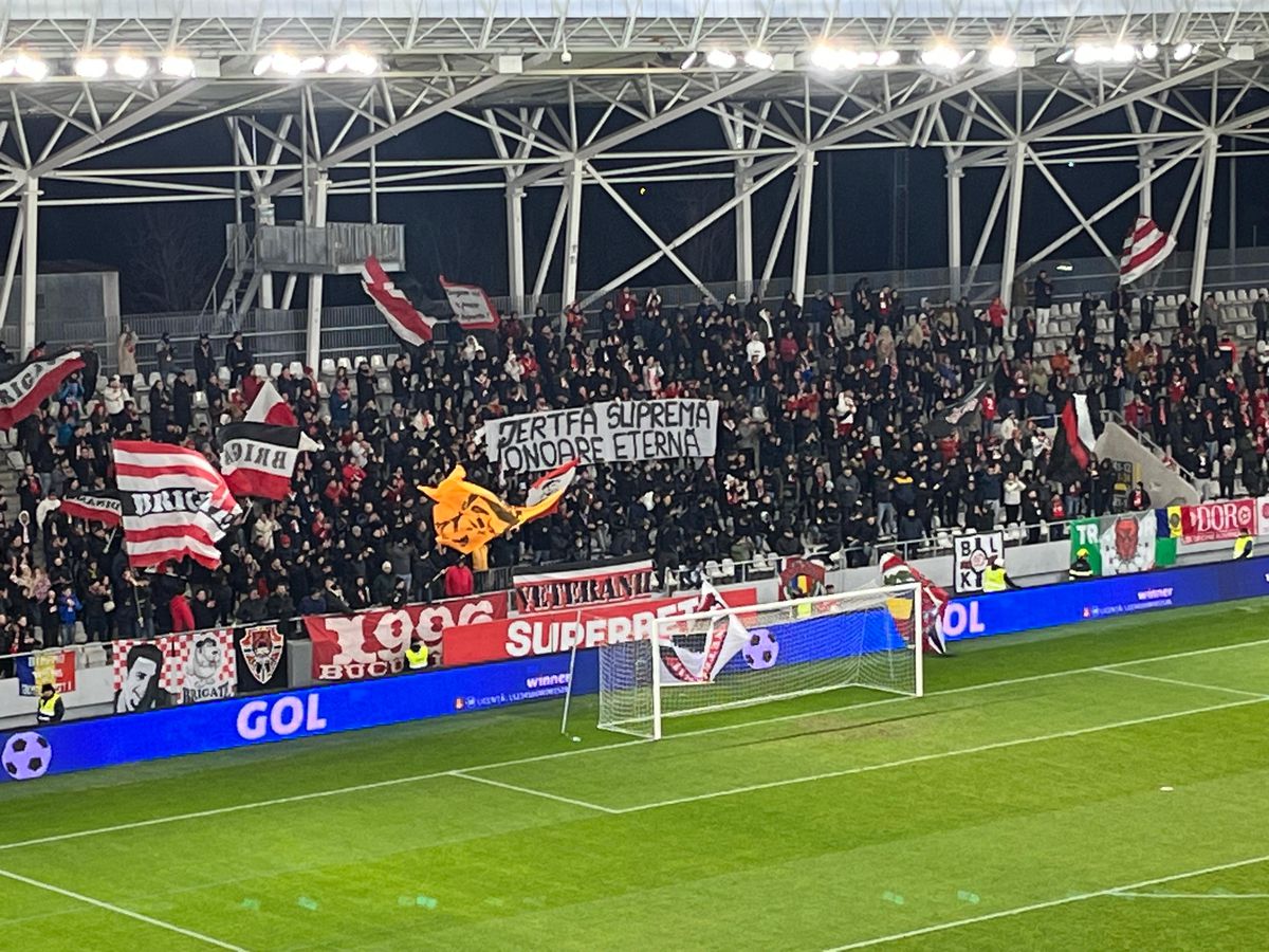 Dinamo - FC Voluntari, 22 decembrie 2023