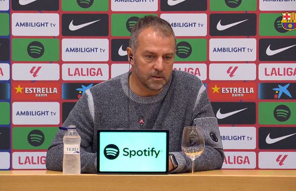 Probleme în paradisul Barcelonei » Hansi Flick joacă dur: „Aveam senzația de schimbare”