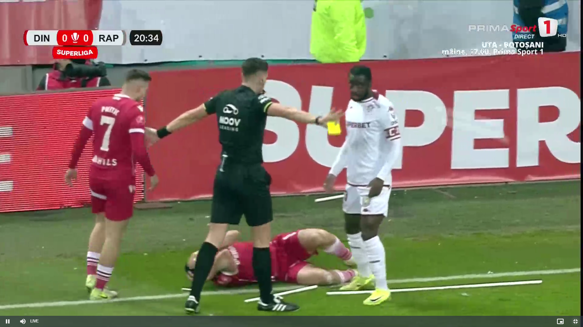 Selmani și Aioani, la un pas de bătaie în Dinamo - Rapid