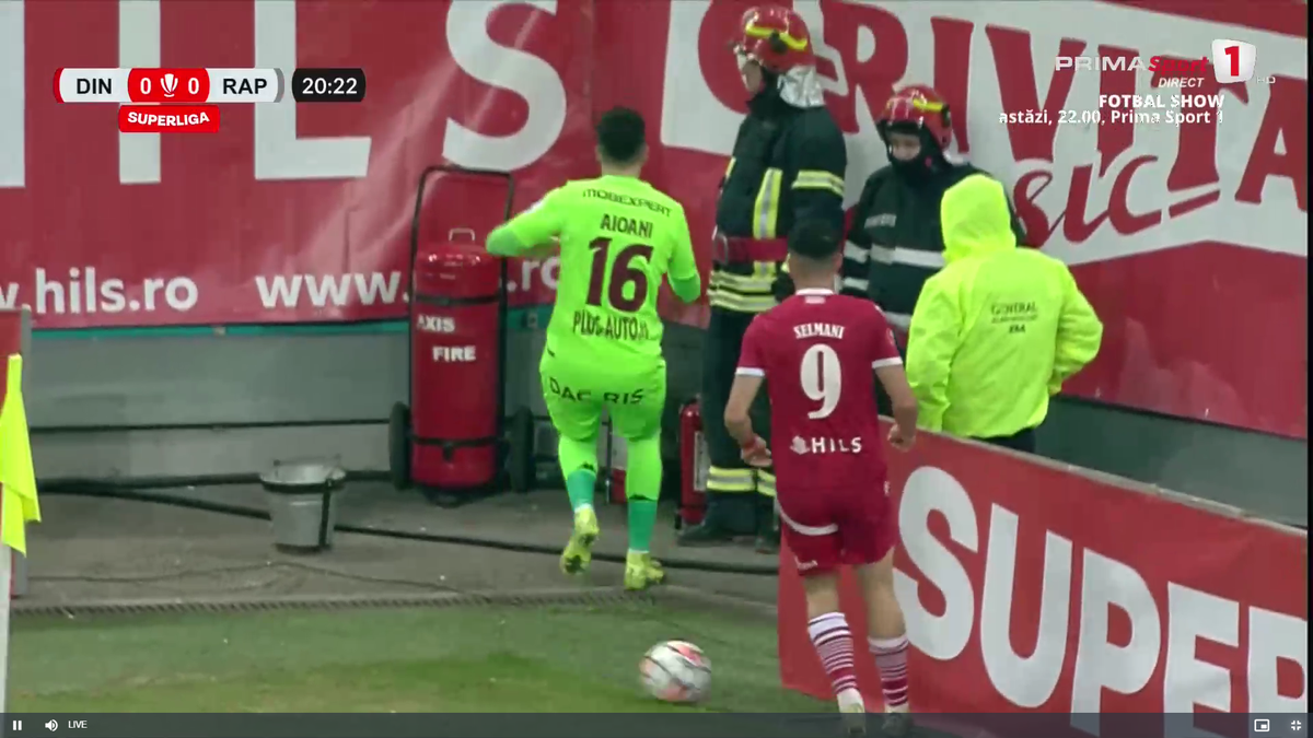 Selmani și Aioani, la un pas de bătaie în Dinamo - Rapid