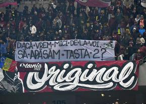 Duelul mesajelor la Dinamo - Rapid! Giuleștenii le-au aflat scenografia: „Dacă vrem mici de la voi, să apăsăm tasta doi?” + Derapaje rasiste ale dinamoviștilor