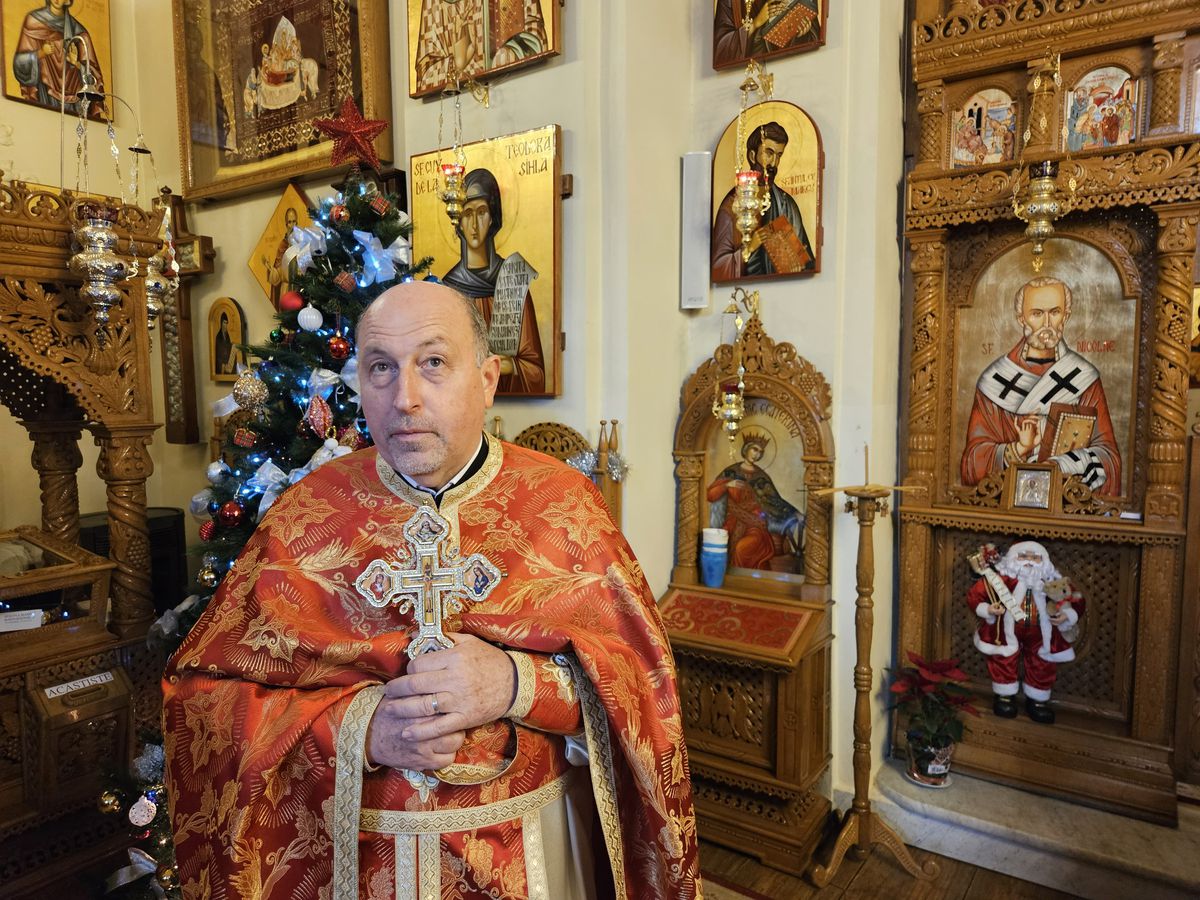 Părintele Filip, de la biserica românească din Genova, l-a avertizat pe Dan Șucu: „Genovezii sunt suspicioși la început. El trebuie să se țină de cuvânt”