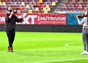 Imagini tari de pe Arena Națională, cu aproape 3 ore înainte de Dinamo - Rapid! Cum se pregătește marea surpriză a „câinilor”