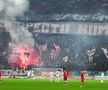 Derby-ul Dinamo - Rapid a însemnat și o bătălie între galeriile celor două rivale / foto: Cristi Preda (GSP)