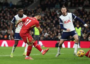 Cu Radu Drăgușin integralist, Tottenham a primit 6 goluri de la Liverpool » Mohamed Salah a făcut din nou spectacol