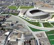 Imagini de la lucrările noului stadion al lui Panathinaikos