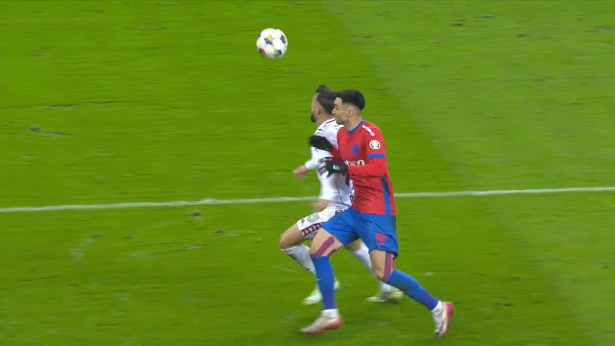 Rapid a cerut penalty în prelungirile derby-ului cu FCSB