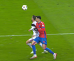 Rapid a cerut penalty în prelungirile derby-ului cu FCSB // FOTO: captură Orange Sport
