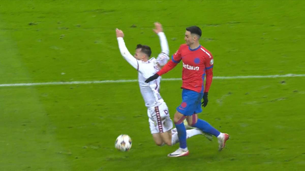 Rapid a cerut penalty în prelungirile derby-ului cu FCSB